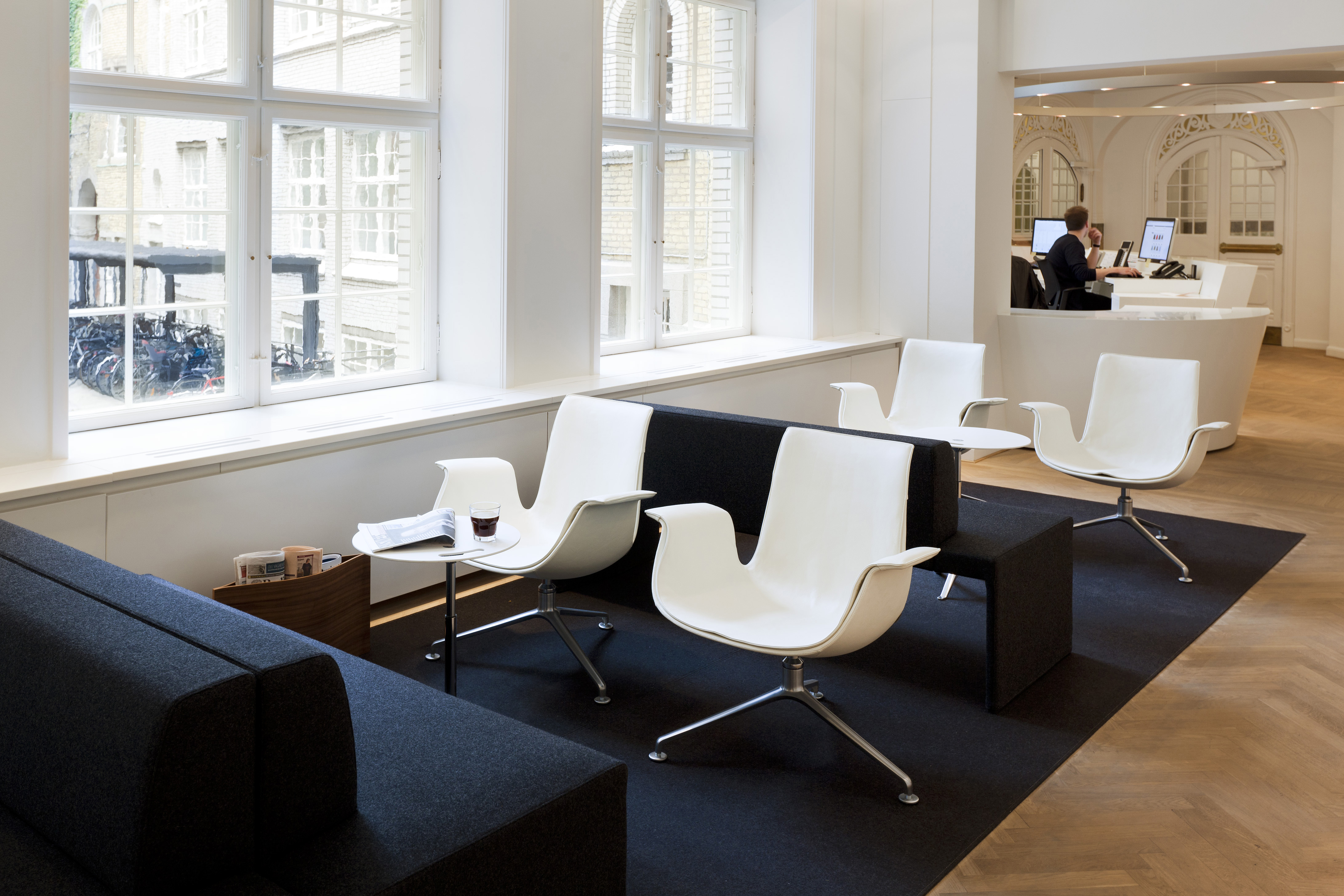 bruun og hjejle reception 3, Fraster filt tæppe